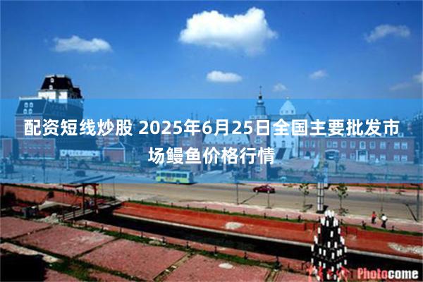 配资短线炒股 2025年6月25日全国主要批发市场鳗鱼价格行